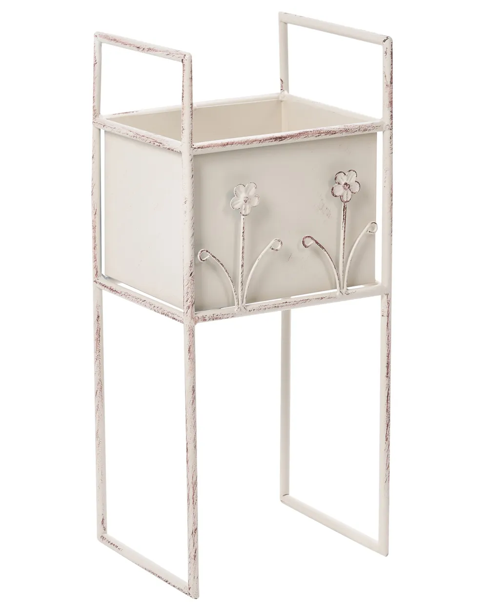 Kwietnik LUPINE 22 cm Metal Beżowy