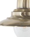 Metal Pendant Lamp Brass PINEGA_721278