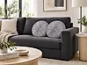 Set of 2 Decorative Cushions UDALA 40 x 40 cm Velvet Grey Solid