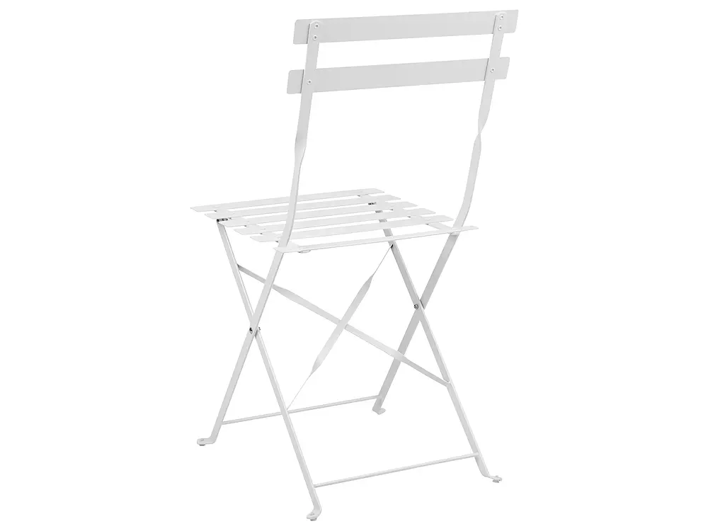 Bistro Set Folding FIORI Metal White_920567