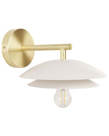 Nástenná lampa LASOLO Kov Biela