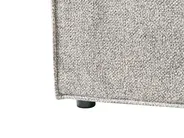 Ottoman Bed MOISSAC Velour Knit Black/ White 180 x 200 cm (EU Super King)_989424