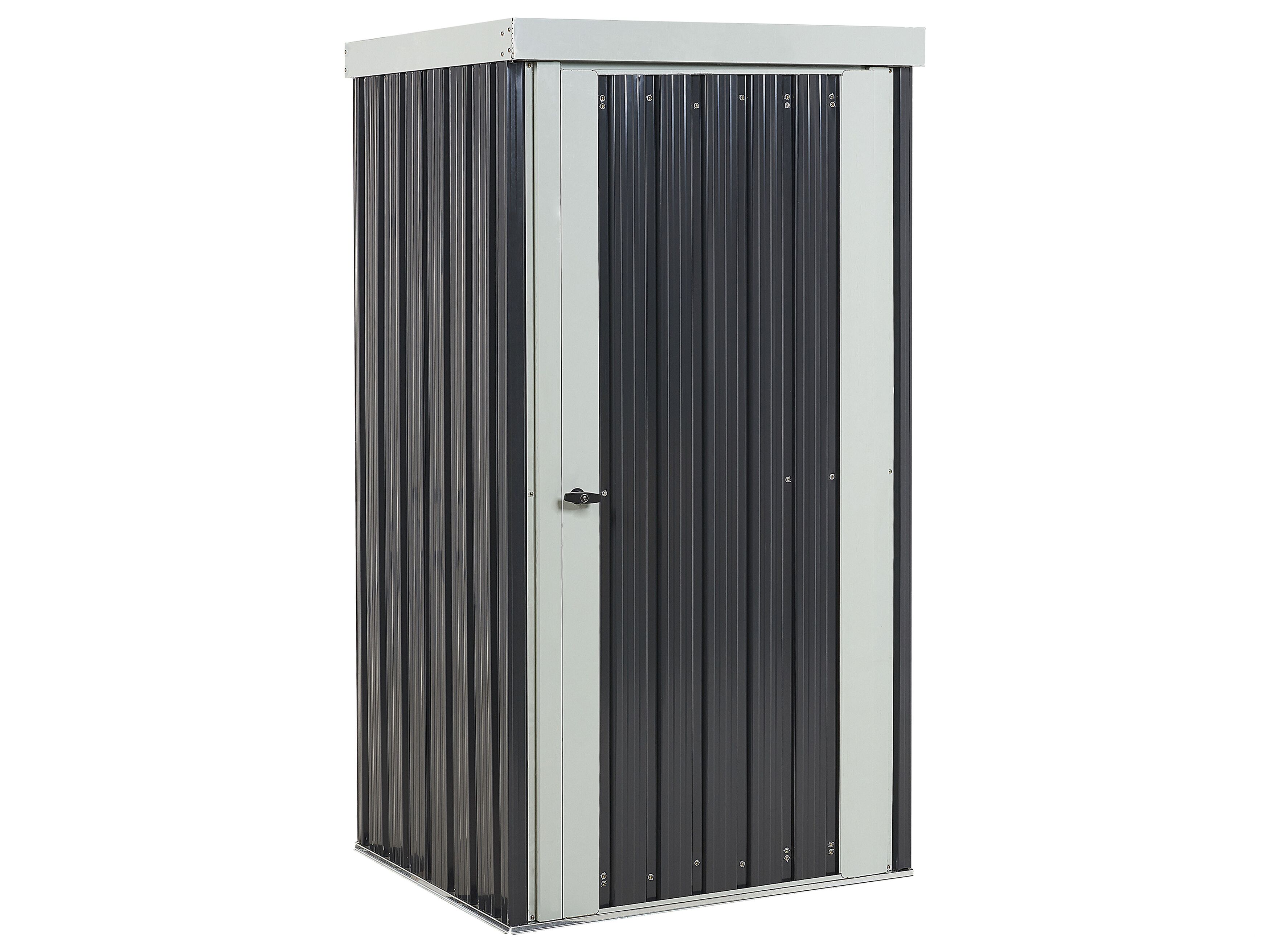 Tuinhuis voor smalle tuinen, 154 x 83 x 180 cm, metalen Tuinhuis voor smalle tuinen, 154 x 83 x 180 cm, metalen