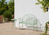 Banc de jardin CAVINIA 125 cm Métal Vert