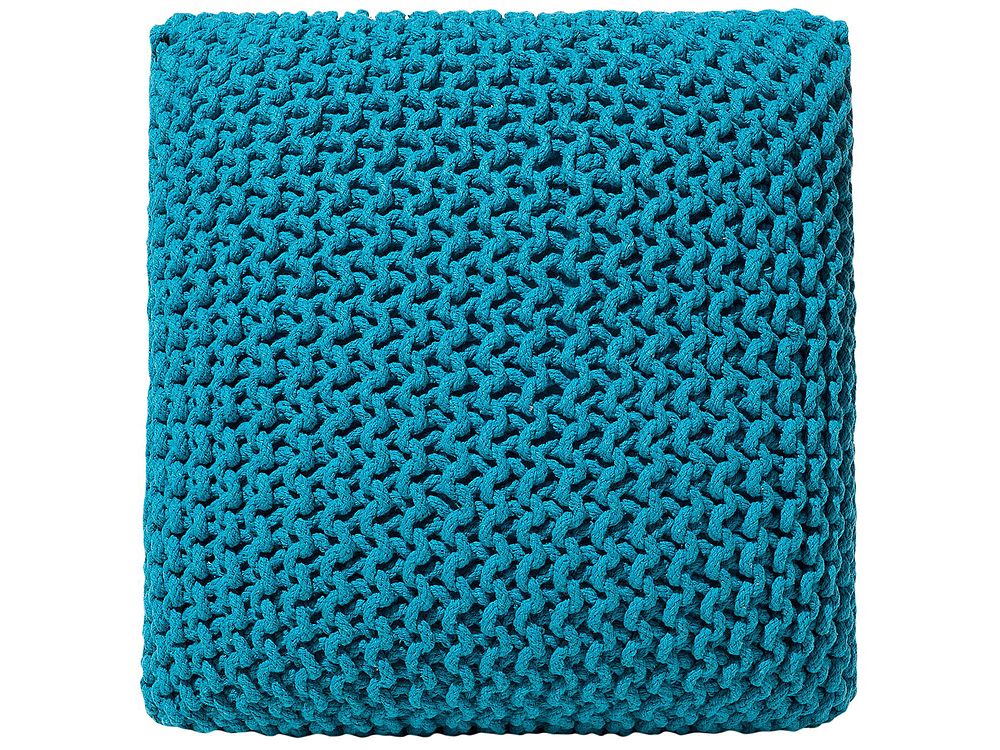 Pouffe CONRAD Cotton Turquoise