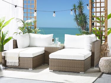 Outdoor Cushion Cover Set Cream NOTO