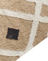 Rug ESENCIK Beige 200 x 300 cm Jute_887123