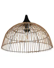 Pendant Lamp BARARIS Rattan Natural_827285