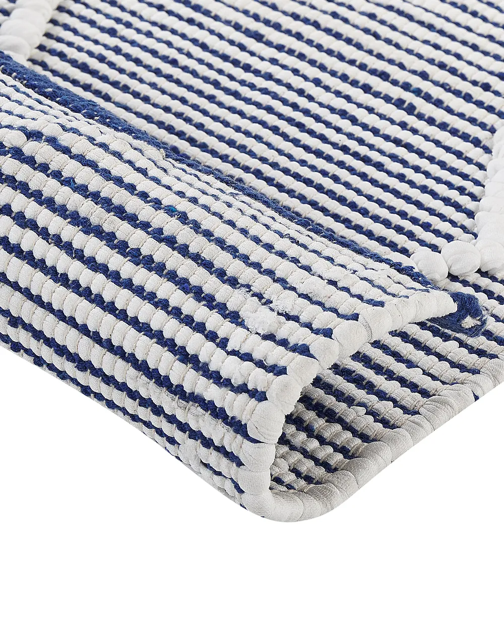 Tappeto SYNOPA Blu 80 x 150 cm Cotone_842826