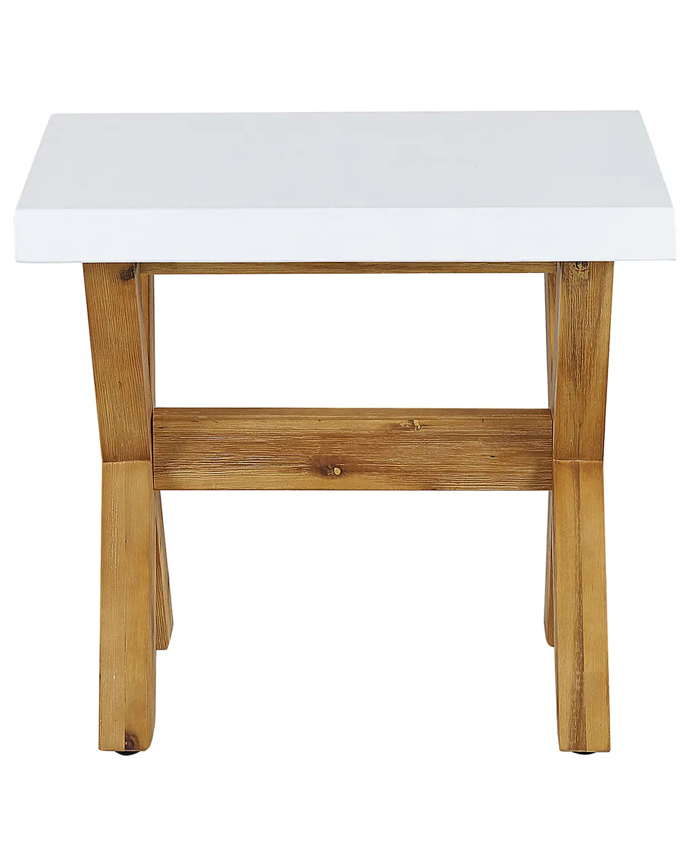 Garden Stool OLBIA Concrete White_829712