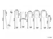 Set di 7 utensili da cucina ZITI Argento_1019187