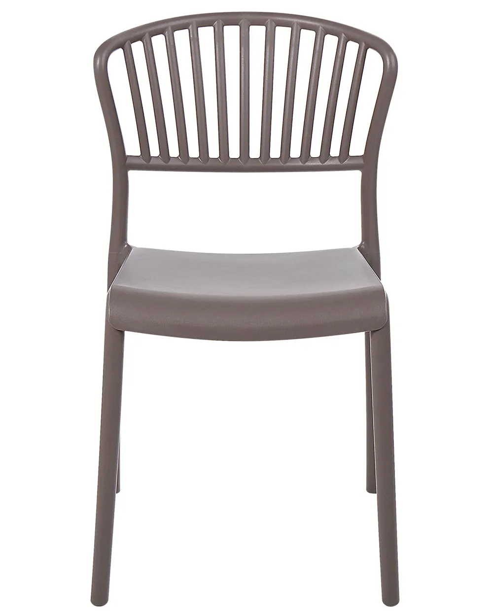 Set of 4 Garden Chairs GELA Taupe_825383