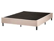 Divan Bed Fabric COUNTESS 160 x 200 cm (EU King Size) Beige_1054315