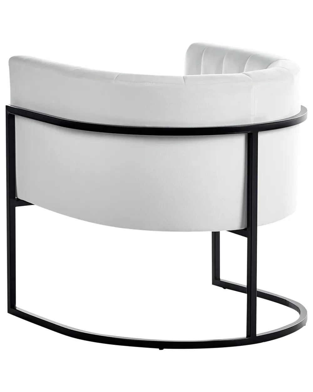 Armchair LARVIK II Velvet White_952117