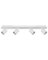 4 Light Spotlight TIGRIS Adjustable Metal White_795819
