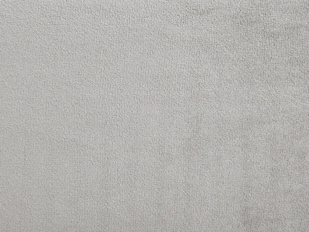 Ottoman Bed SEZANNE Velvet Light Grey 140 x 200 cm (EU Double)_800051