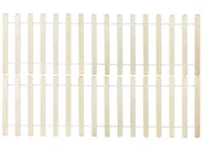 Łóżko Drewno sosnowe OLENDON 120 x 200 cm Biały_1085491