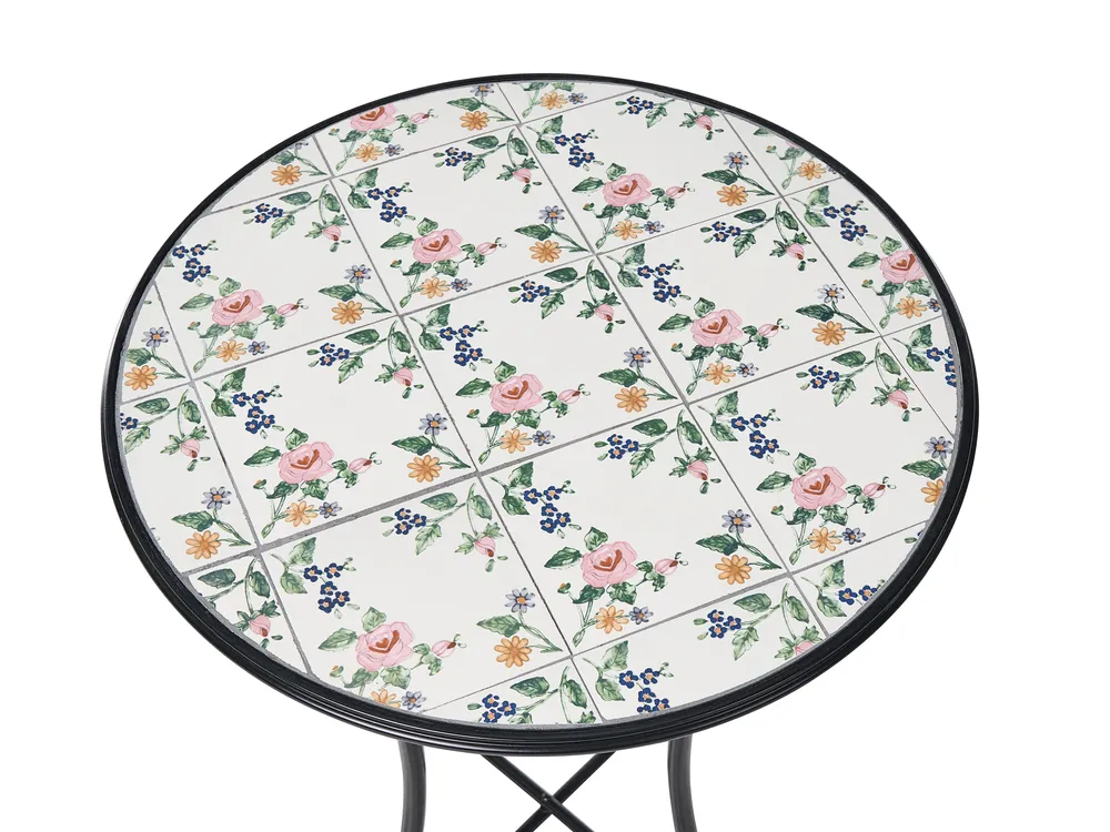 Bistro Set COLLIO Metal Black_1066086