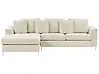 Corner Sofa OSLO Fabric Beige Right Hand