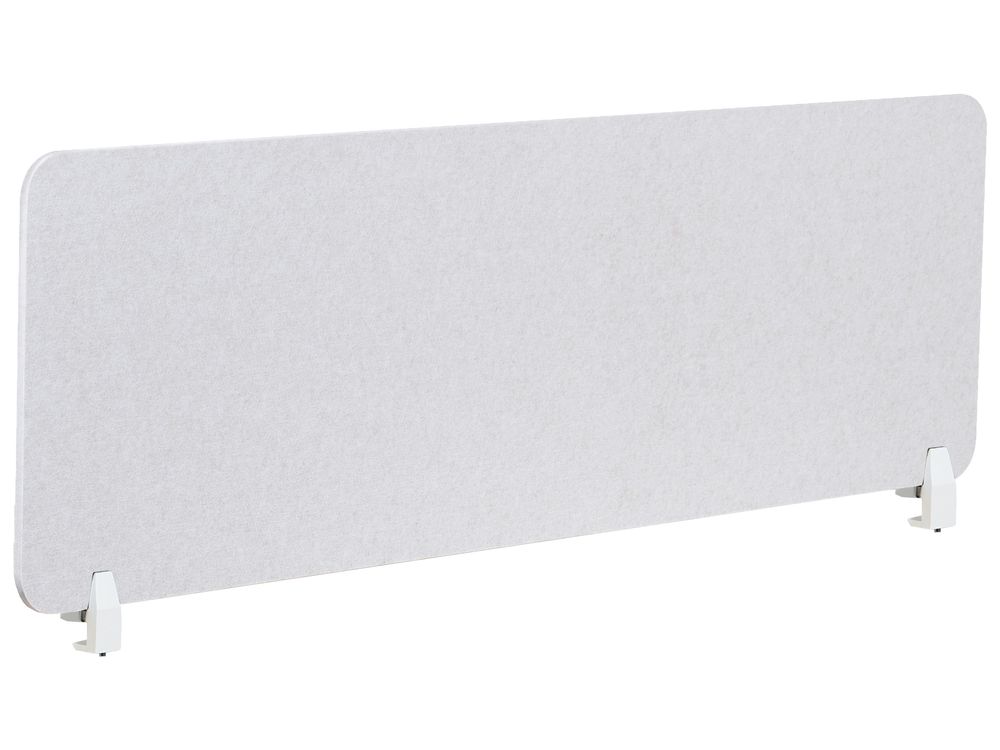 Divisor de escritorio SPLIT 160 x 50 cm Blanco crema