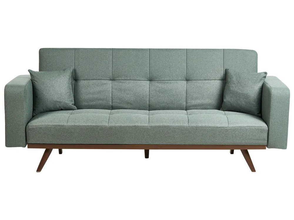 Kanapéágy 3 személyes HJULBY Olivazöld