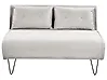 Sofá cama 2 plazas VESTFOLD Tela Gris claro