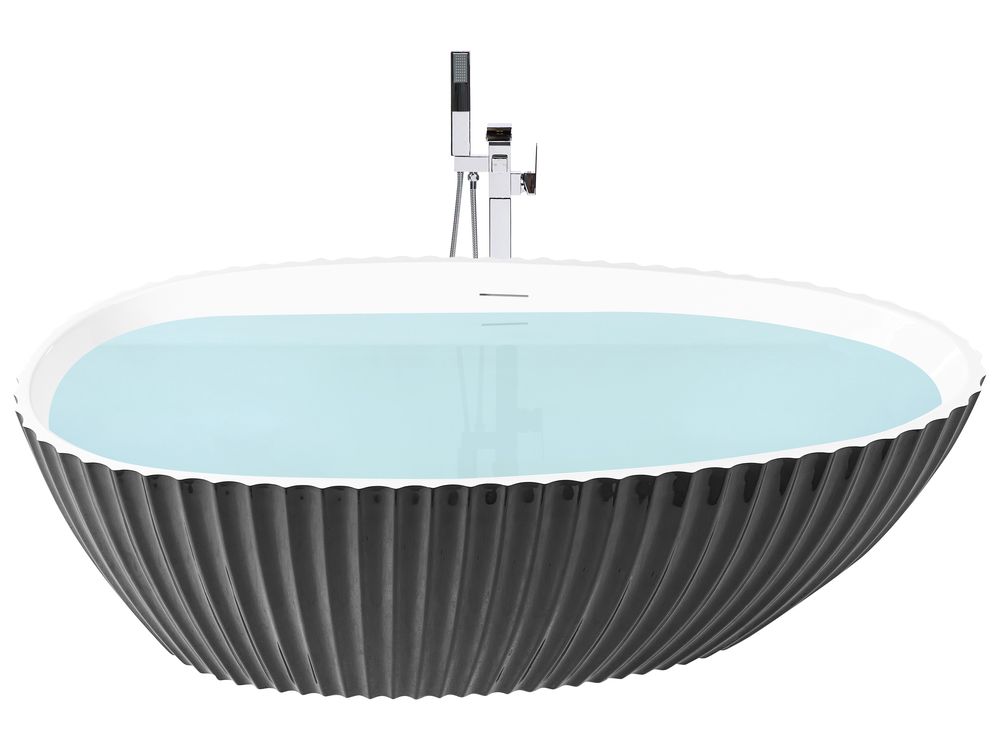 Freestanding Bathtub TEFE 1700 x 780 mm Black