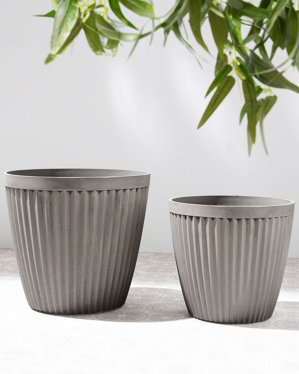 Vaso POKA 44 cm Taupe