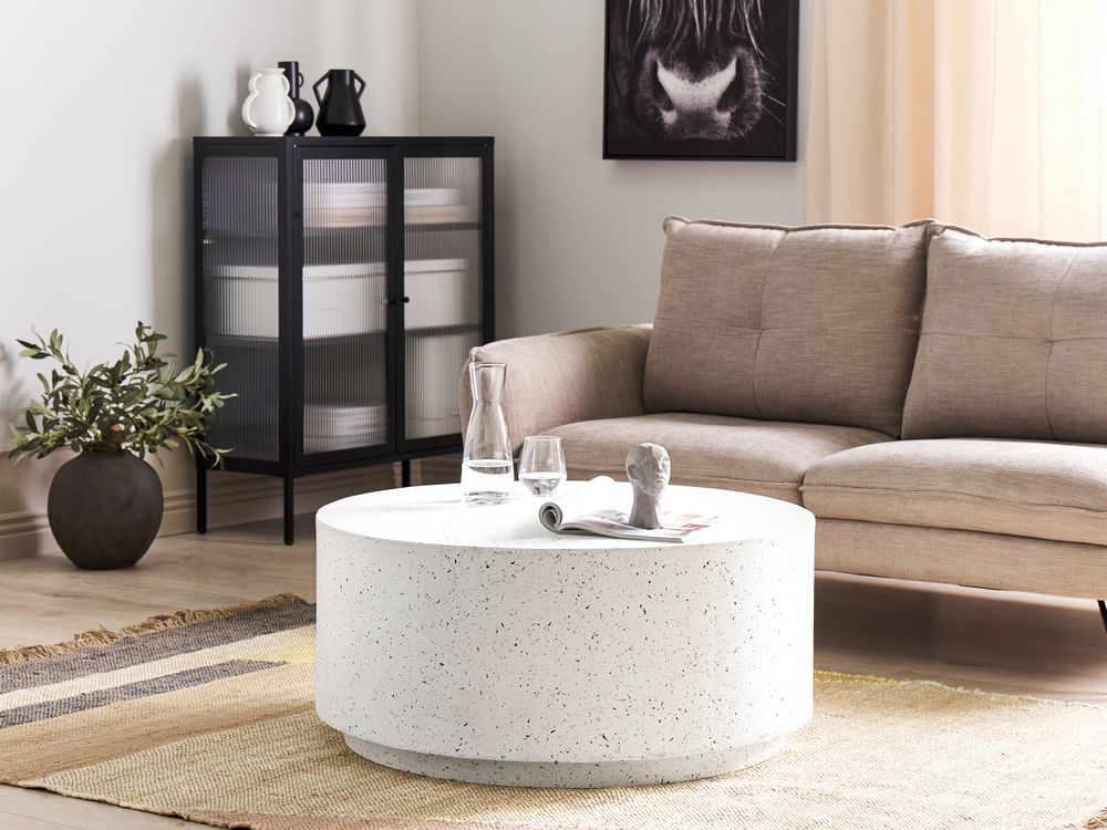Oval round coffee table cheap