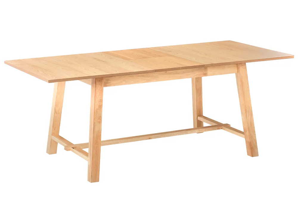 Feonase Set Tavolo Allungabile 160 Cm Con 2 Sgabelli E 2 Panche - MDF - Per 6-10 Persone - 2