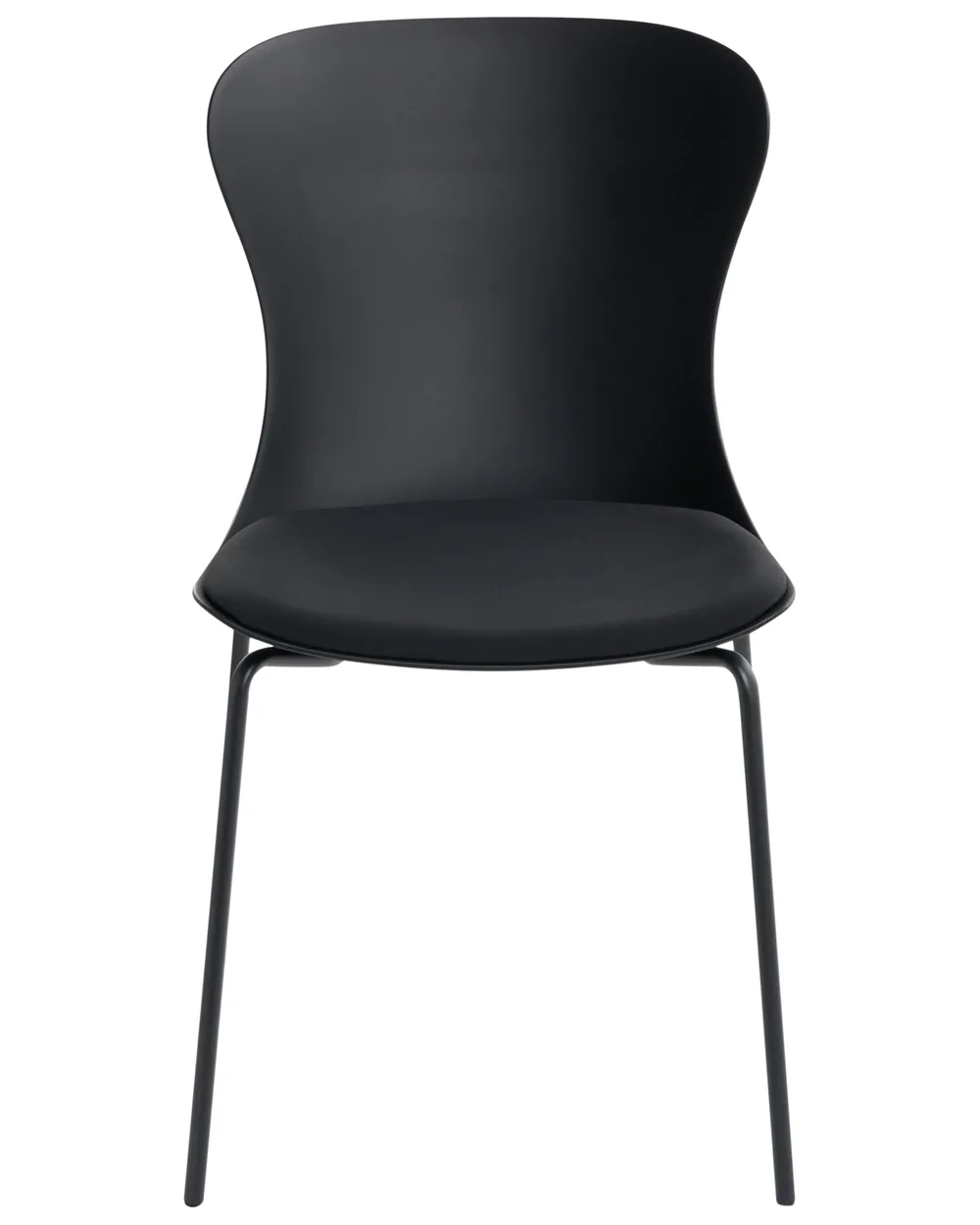 Set di 2 sedie da pranzo PITSBURG  Nero_1076794