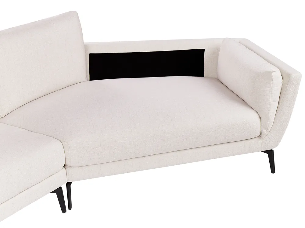 Divano 3 posti KANSSELI Tessuto Beige chiaro_951038