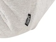 Sofa Bed 3 Seater JERSLEV Boucle Off-White_1013034