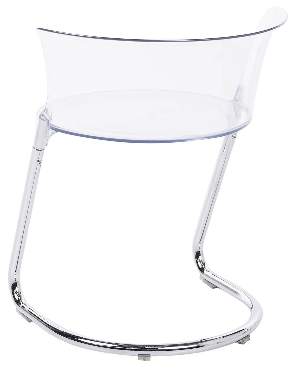 Set of 2 Dining Chairs OSHKOSH Transparent_1107595