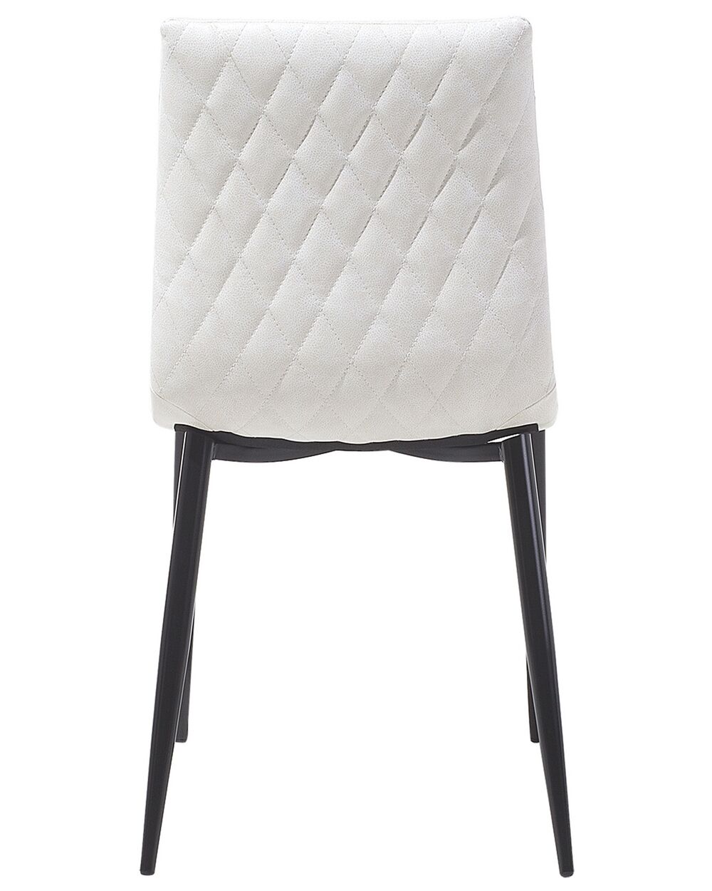Set of 2 Dining Chairs MONTANA Faux Leather Cream Beliani