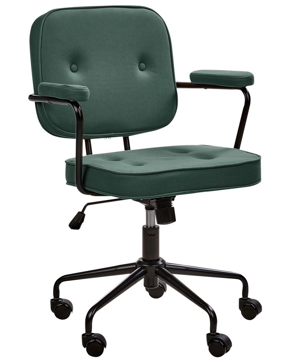 Green office desk chair discount