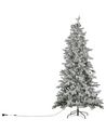 Albero di Natale innevato LED 210 cm TATLOW_813196