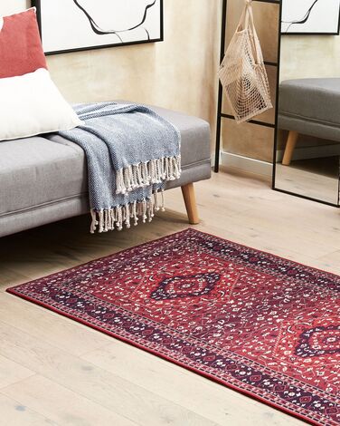 Runner Rug 70 x 200 cm Red VADKADAM