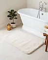 Bath Mat URLANA Off-White 60 x 90 cm Microfibre