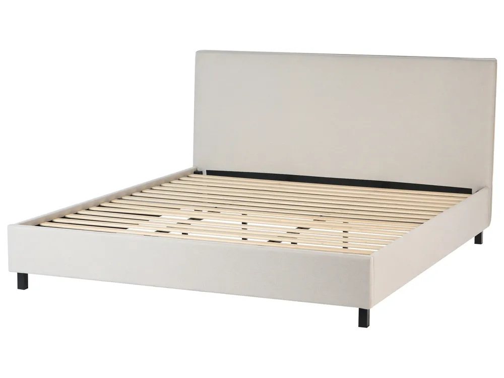 Bed Fabric SENNEZ 180 x 200 cm (EU Super King) Beige_714099
