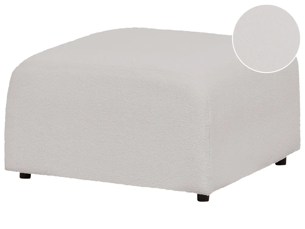Otomana FALSTERBO Boucle Jasnoszary