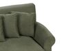 3 Seater Fabric Sofa Green EIKE_918824