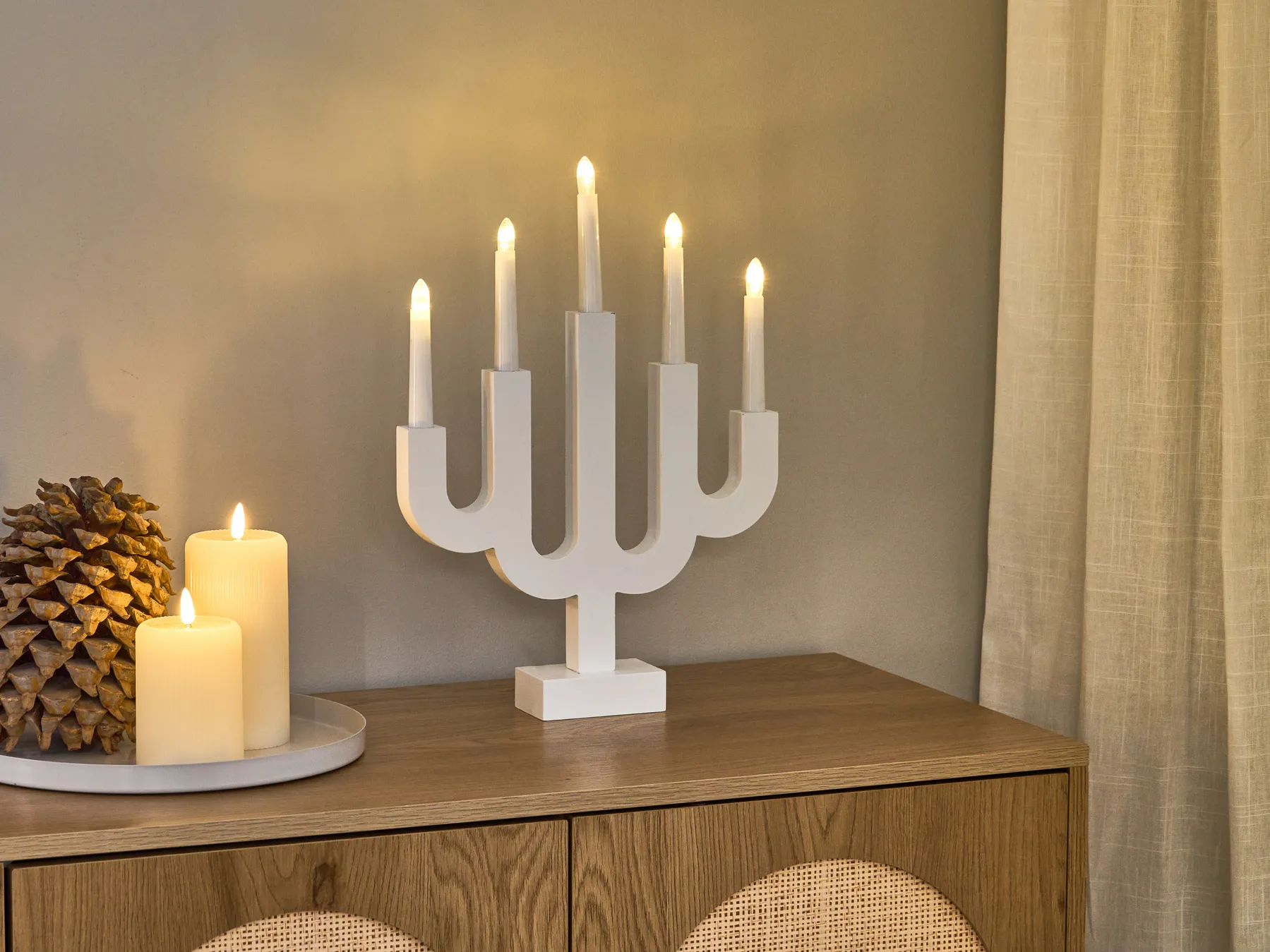 Christmas Decoration BJORKAN LED White_1020623