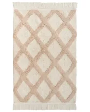 Kids Rug PUNSARI Light Beige 60 x 90 cm Cotton_1107583