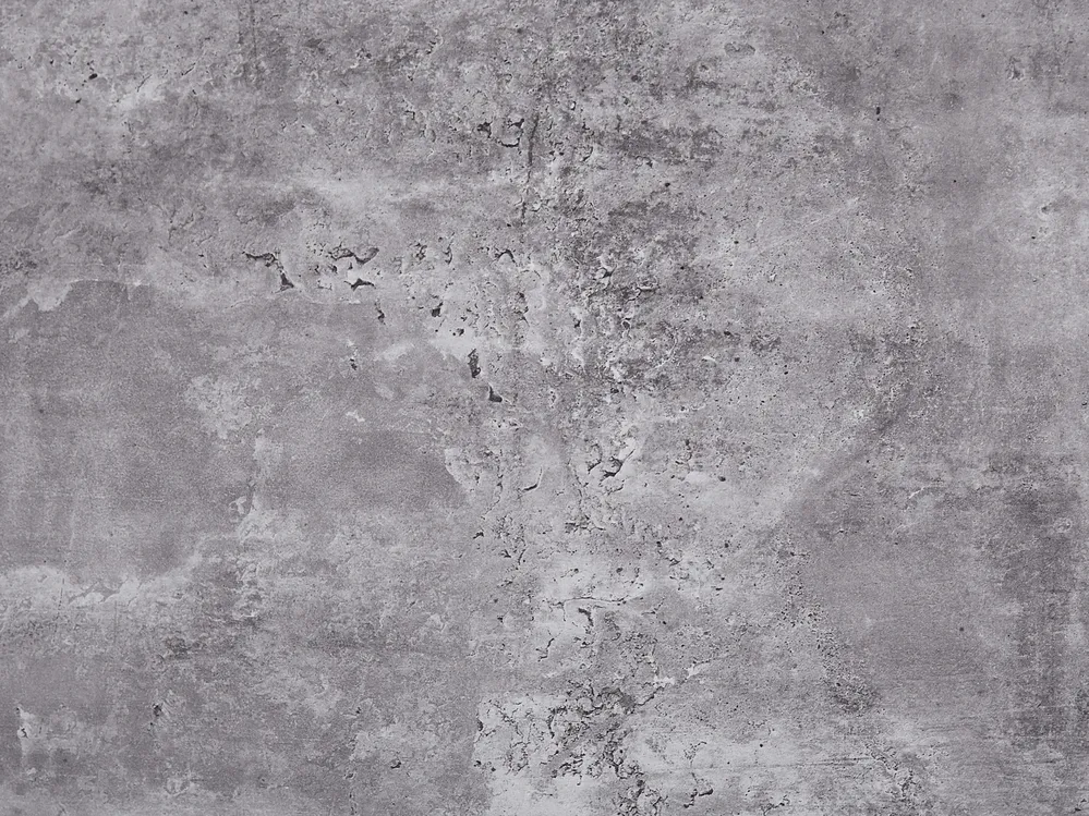 Dining Table BUSCOT Grey Concrete Effect 160 cm 90 cm_755601