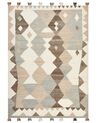 Tappeto kilim lana multicolore 200 x 300 cm ARALEZ_859809