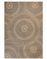 Tappeto ARIBA Grigio Beige 200 x 300 cm Iuta_943590