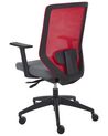 Swivel Office Chair Red VIRTUOSO _919909