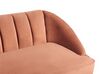 3 Seater Velvet Sofa Golden Brown ALSVAG_921860