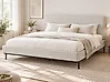 Bed Fabric CORIO 180 x 200 cm (EU Super King) Light Beige